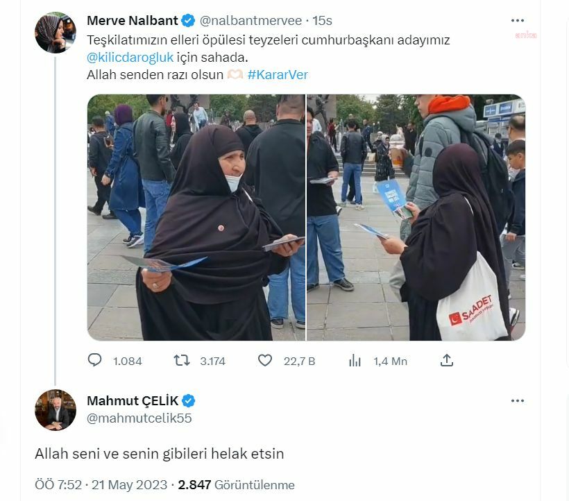 KIZILAY YÖNETİM KURULU YEDEK ÜYESİ MAHMUT ÇELİKTEN KILIÇDAROĞLU