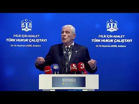 Müsavat Dervişoğlu,  "İyilik İçin Adalet: Türk Hukuk Çalıştayı"nda konuşuyor #Canlı