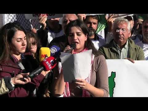 Filistin Eylem Komitesi, "Filistin'e Özgürlük, İsrail'e Ambargo" başlıklı açıklama yapıyor #Canlı