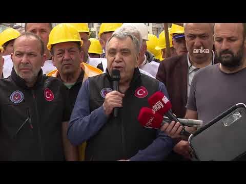 Türkiye Maden İşçileri Sendikası Başkanı Nurettin Akçul açıklama yapıyor #Canlı