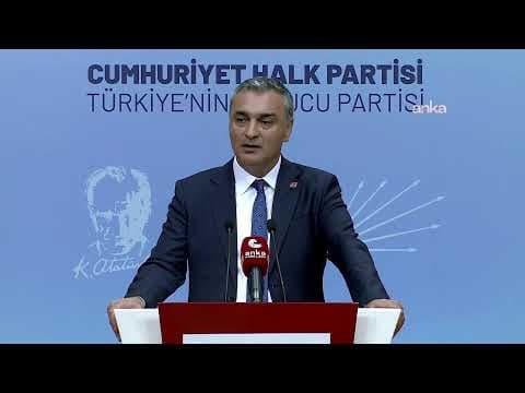 CHP Sözcüsü Müslim Sarı, MYK gündemiyle ilgili basın açıklaması yapıyor #Canlı