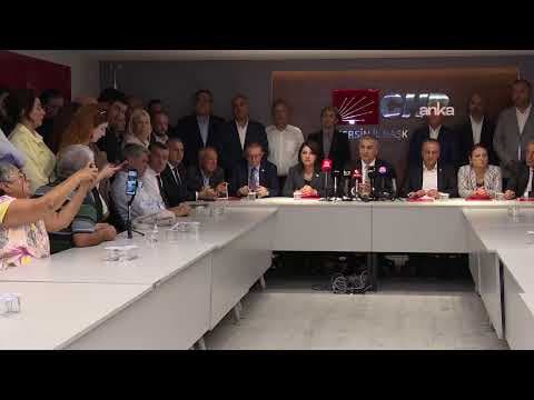 CHP Sözcüsü Müslim Sarı, Mersin İl Başkanlığı'nda açıklama yapıyor #Canlı