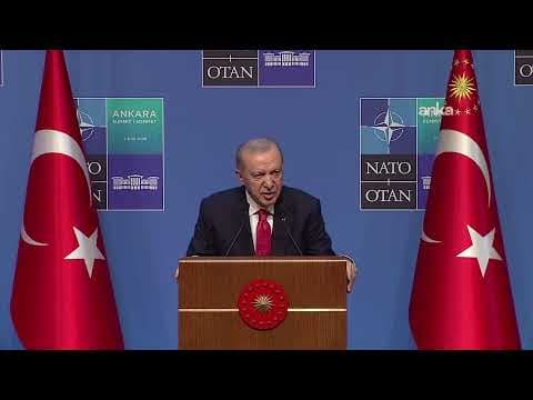 Cumhurbaşkanı Erdoğan, basın toplantısı düzenliyor / Ankara #Canlı