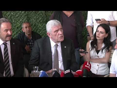 İYİ Parti Genel Başkanı Müsavat Dervişoğlu, açıklama yapıyor #Canlı
