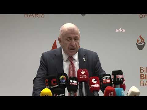 Zafer Partisi Genel Başkanı Ümit Özdağ, basın toplantısı düzenliyor #Canlı