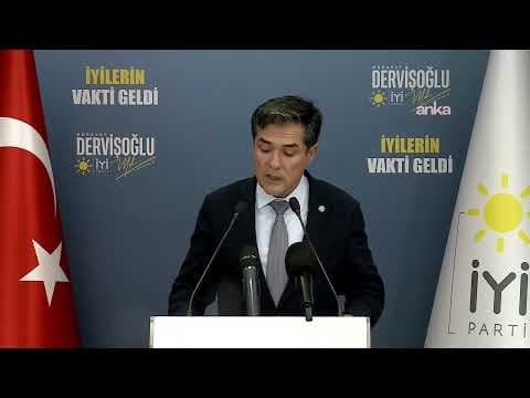 İYİ Parti Sözcüsü Buğra Kavuncu, parti genel merkezinde basın açıklaması yapıyor #Canlı