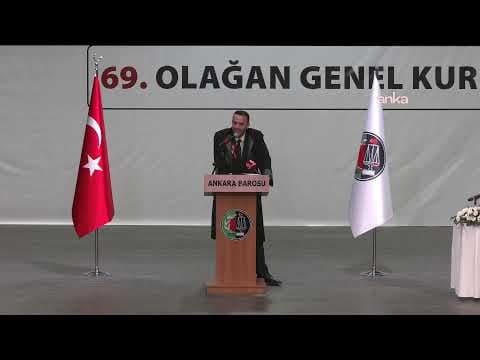 Ankara Barosu 69. Olağan Genel Kurulu'nda başkan adayları konuşuyor #Canlı