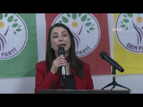 DEM Parti Eş Genel Başkanı Tülay Hatimoğulları, Erzurum İl Başkanlığı Kongresi’nde konuşuyor #Canlı