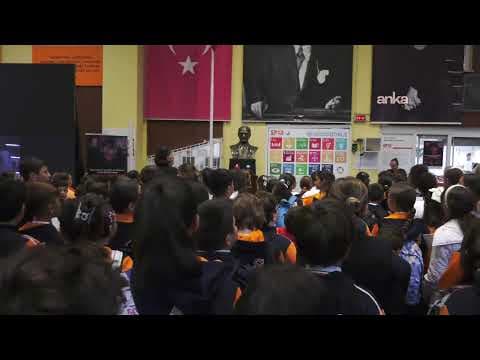 Tarık Akan için kurucusu olduğu Özel Taş İlkokulu'nda anma töreni yapılıyor  #Canlı