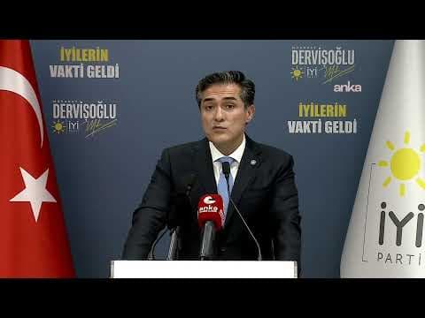 İYİ Parti Sözcüsü Buğra Kavuncu, parti genel merkezinde açıklama yapıyor #Canlı