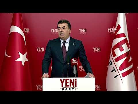 YENİ Parti Sözcüsü Zeynel Emre Parti Genel Merkezi’nde basın açıklaması yapıyor #Canlı