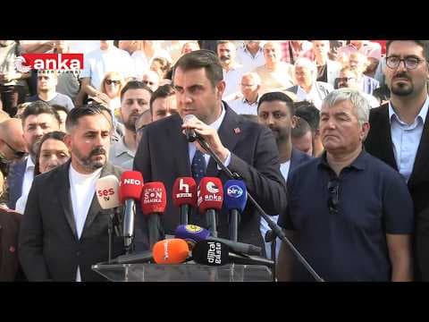 CHP İzmir İl Başkanlığı, CHP'li belediyelere yönelik operasyonlara karşı açıklama yapıyor #Canlı