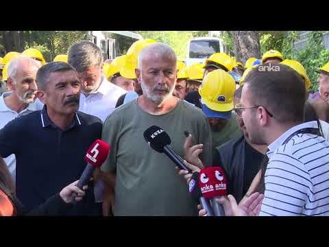 Bağımsız Maden İş Sendikası yöneticileri Başaran Aksu ve Gökay Çakır açıklama yapıyor #Canlı
