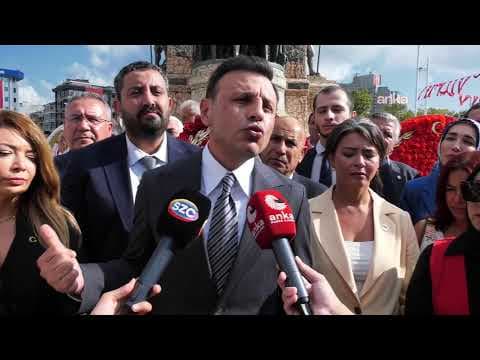 30 Ağustos Zafer Bayramı dolayısıyla Taksim Cumhuriyet Anıtı'nda tören düzenleniyor #Canlı