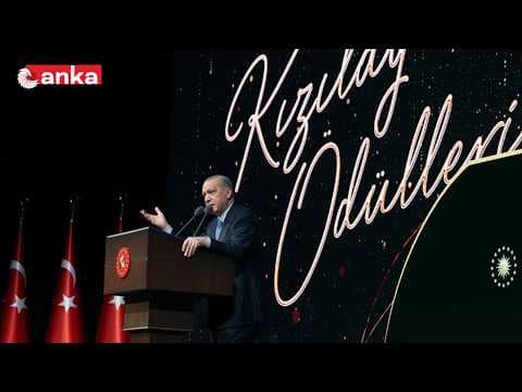 Cumhurbaşkanı Erdoğan, Türk Kızılay Ödülleri Töreni'nde konuşuyor #Canlı