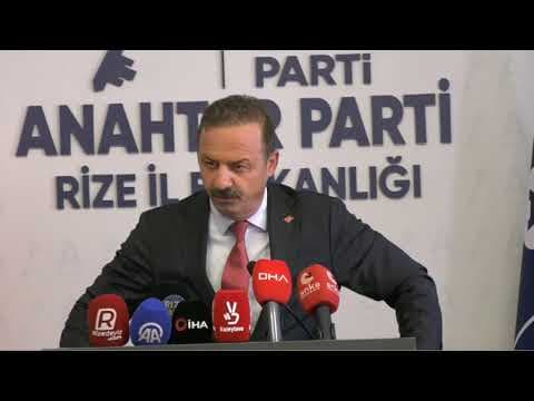 Anahtar Parti Genel Başkanı Yavuz Ağıralioğlu, Rize’de konuşuyor #Canlı