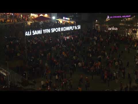 Galatasaray-Fenerbahçe derbisi öncesi RAMS Park çevresinde son durum #Canlı