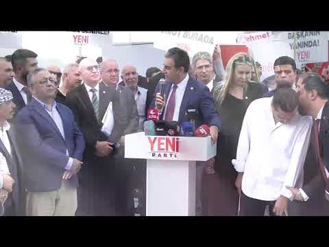 YENİ Parti Şanlıurfa İl Başkanlığı açılışı #Canlı