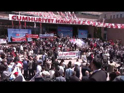Kemal Kılıçdaroğlu’nun bayramlaşma programı için partililer CHP Genel Merkezi'nde toplanıyor #Canlı