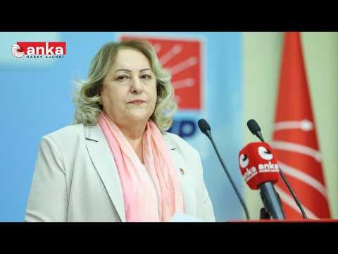 CHP Kadın Kolları Genel Başkanı Ayten Gülsever, basın toplantısı düzenliyor / Ankara #Canlı