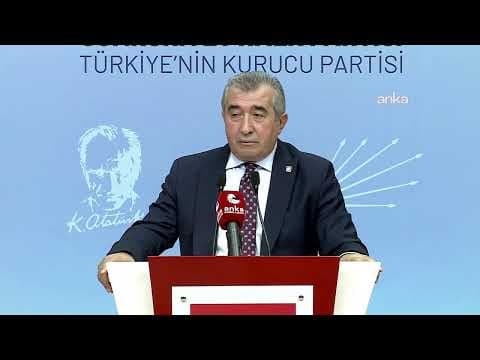 CHP Genel Başkan Yardımcısı Necdet Saraç, basın toplantısı düzenliyor #Canlı