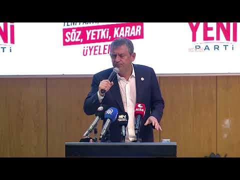 YENİ Parti Genel Başkanı Özgür Özel, Ankara'daki il başkanı ön seçiminde #Canlı