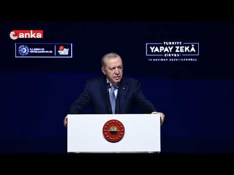 Cumhurbaşkanı Erdoğan, Türkiye Yapay Zeka Zirvesi'nde konuşuyor #Canlı