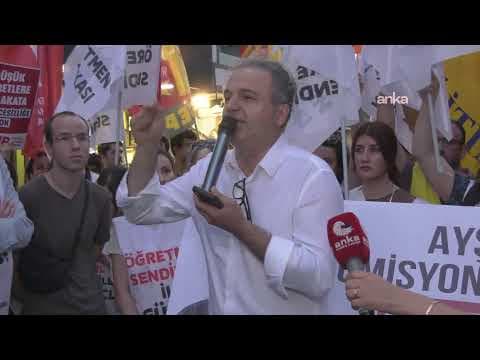 Öğretmen Sendikası'ndan Bakırköy Özgürlük Meydanı'nda basın açıklaması #Canlı