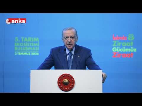Cumhurbaşkanı Erdoğan, Ziraat Bankası 5. Tarım Ekosistemi Buluşması'nda konuşuyor #Canlı
