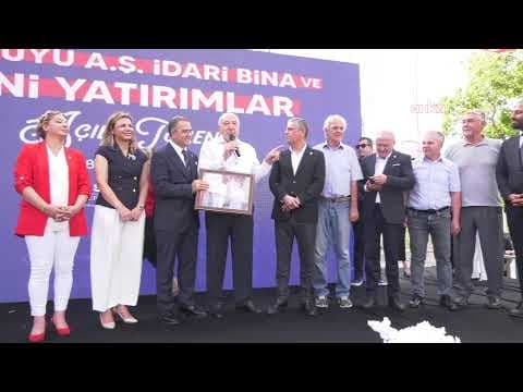 Özgür Özel, Derince Belediyesi'nin Çenesuyu İşletmesi'nin açılışında konuşuyor #Canlı
