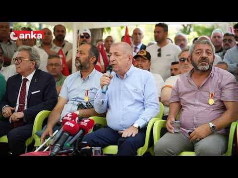 Ümit Özdağ'dan er şehit yakınları ve er gazilerin eylemine destek ziyareti #Canlı