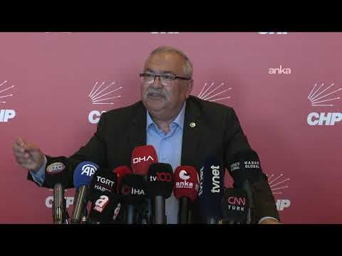 CHP Aydın Milletvekili Süleyman Bülbül, CHP Genel Merkezi'nde açıklama yapıyor #Canlı