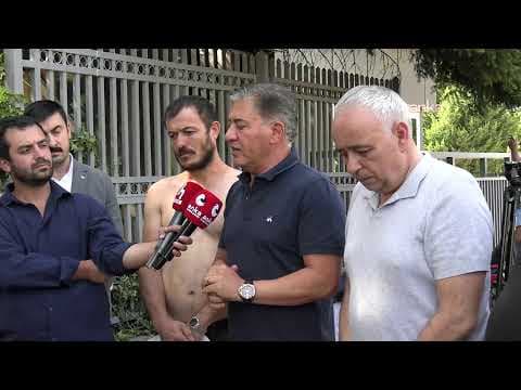 YENİ Parti Grup Başkanvekili Murat Emir madencilerle birlikte açıklama yapıyor #Canlı