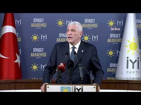 İYİ Parti Genel Başkanı Müsavat Dervişoğlu, Siyaset Akademisi'nin 2.Dönem açılışında konuşuyor#Canlı