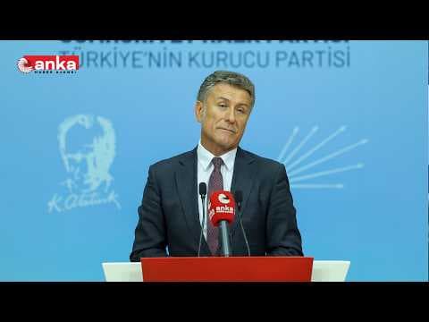CHP Genel Başkan Yardımcısı Orhan Sarıbal, basın toplantısı düzenliyor #Canlı