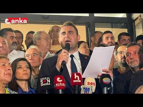 CHP İzmir İl Başkanlığı görevinden alınan Çağatay Güç açıklama yapıyor #Canlı