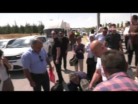 Er şehit yakınları ve er gazilerin yürüyüşüne polis engeli / Ankara #Canlı