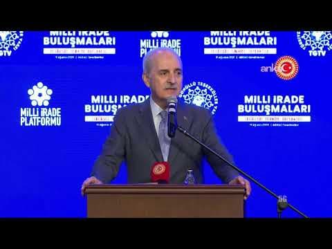 TBMM Başkanı Numan Kurtulmuş, Milli İrade Buluşması Programı'nda konuşuyor / İstanbul #Canlı