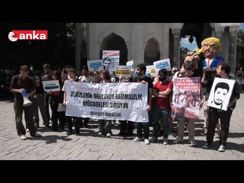 İstanbul Üniversitesi öğrencilerinden Beyazıt Meydanı'nda NATO karşıtı açıklama #Canlı