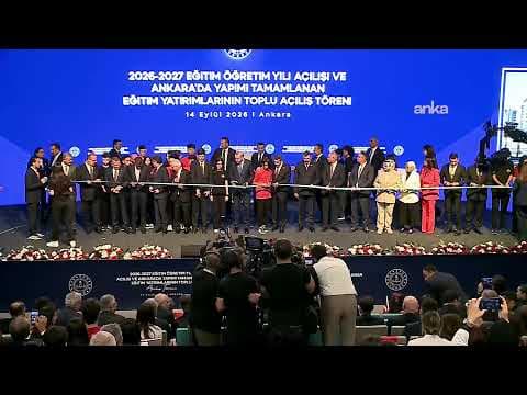 Cumhurbaşkanı Erdoğan, eğitim yılı ve ve eğitim yatırımlarının açılışında konuşuyor #Canlı