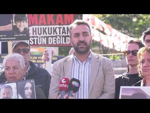 "78 Can İçin Adalet Nöbeti"nin 3. gününde aileler açıklama yapıyor
