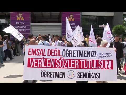 TBMM önünde basın açıklaması yapmak isteyen Özel sektör öğretmenlerine polis müdahalesi #Canlı