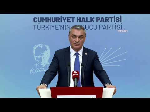 CHP Sözcüsü Müslim Sarı MYK gündemiyle ilgili Basın Toplantısı yapıyor #Canlı