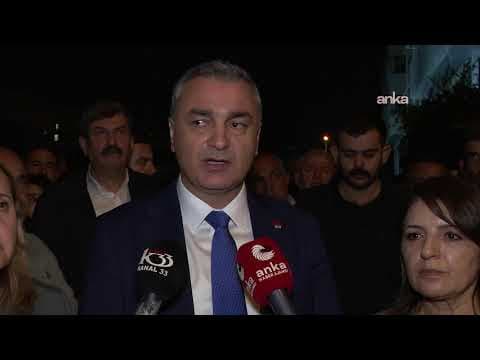 CHP Sözcüsü Müslim Sarı, Mersin Adliyesi önünde açıklama yapıyor #Canlı