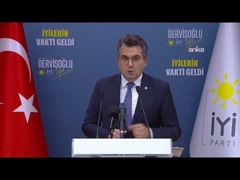İYİ Parti Genel Başkan Yardımcısı Burak Dalgın, partisinin genel merkezinde açıklama yapıyor #Canlı