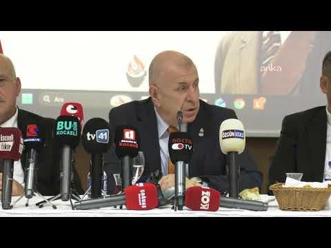 Zafer Partisi Genel Başkanı Ümit Özdağ, basın toplantısı düzenliyor / Kocaeli #Canlı