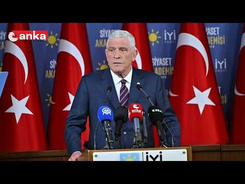 İYİ Parti Genel Başkanı Müsavat Dervişoğlu, basın toplantısı düzenliyor #Canlı