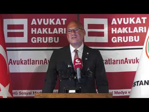 Prof. Dr. Korkut Kanadoğlu, İstanbul Barosu Başkanlığı adaylığını açıklıyor #Canlı