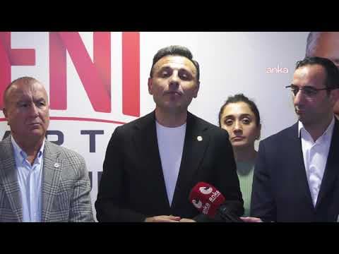 YENİ Parti İstanbul İl Başkanlığı ön seçiminin ardından açıklama yapılıyor #Canlı