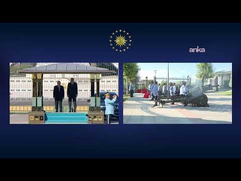 Filistin Devlet Başkanı Mahmud Abbas, resmi törenle karşılanıyor #Canlı